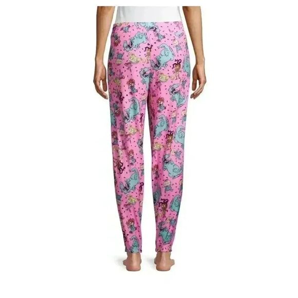 Nickelodeon Rugrats Women's Pink Poly/Spandex Pajama Pants - Picture 5 of 12